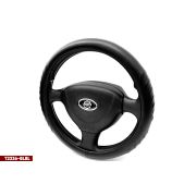 Оплетка MAXIMAL (нат.кожа) черный/черный Coolpart T2336