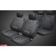 Накидки MAXIMAL перед черный/шов бежевый COOLPART N42