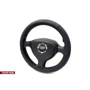 Оплетка MAXIMAL (нат.кожа) черный/черный Coolpart T1647E