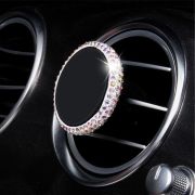 Держатель телефона магнитный (Стразы белые)