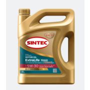 Масло моторное Sintec 5W30 ExtraLife 7000 SL/CF A3/B4 синт (4л)