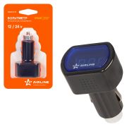 Вольтметр в прикуриватель 12-24V AIRLINE (AVM-D-01)