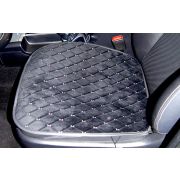 Накидка MAXIMAL нижняя Алькантара Ромб черный/шов бежевый COOLPART (JJ-36-BLBG)