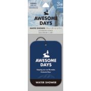 Ароматизатор подвесной Carall Awesome Days Plate Water Shower прессованный картон (3шт) 3561