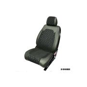 Чехлы MAXIMAL ROMB (5 мест) черный/шов синий COOLPART JJ58