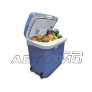 Холодильник автомобильныйэлектрический AVS CC-30B, 30л, 12/220V с ручкой и колесиками