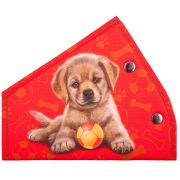 Адаптер ремня безопасности детский SKYWAY  (Щенок с мячом) Красный