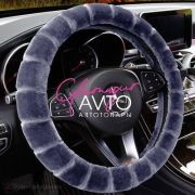 Оплетка искусственный мех (серая)