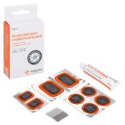 Ремкомплект для камер (заплатки 25x25, 52x32, 35x24, н/ж бумага, клей-активатор) AIRLINE (ATRK-6)