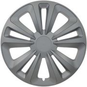 Колпаки декоративные R-14 серебро ТЕРРА JESTIC