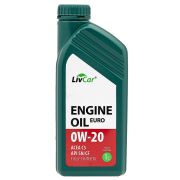 Масло моторное LIVCAR EURO 0W20 ACEA C5 API SN/CF MB 229.71 (1л) Южная Корея