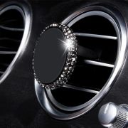 Держатель телефона магнитный (Стразы черные)