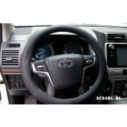 Оплетка MAXIMAL (экокожа) SC04BL-BL черный/черный Coolpart