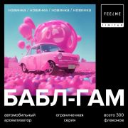 Ароматизатор Бабл Гам FeelMe (флакон)