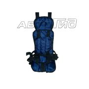 Автокресло детское 1/2/3гр бескаркасное КРОХА (9-36кг/1-12лет) ЦВЕТЫ