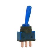 Тумблер 12V 20А однополюсный с синей подсветкой (3конт) ON-OFF Nord YADA
