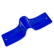 Рамка номерного знака силиконовая без адаптера синяя DolleX