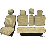 Накидки MAXIMAL LUX комплект (5 мест) черный/бежевый D COOLPART (JJ91BLBG)