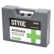 Аптечка Stvol пластиковый кейс (соответствует требованиям ГИБДД)