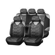 Чехол-МАЙКА Pandora TITAN 9 предметов,поролон 5мм,5 подг.жакард,цвет черный в линию