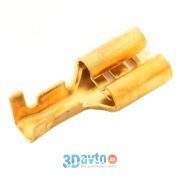 Клемма плоская гнездо 7,7мм REXANT 1-1.5мм² (DJ622-D6.3B)  (подходит к 08-0913) min100