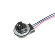 Колодка автолампы P21W (1156 ОДНОКОНТ.) с проводами, пластик NordYADA