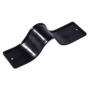 Рамка номерного знака силиконовая без адаптера черная DolleX