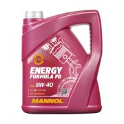 Масло моторное MANNOL 5W40 Energy Formula PD SN/CF C3 (5л)
