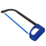 Ножовка по металлу, синяя ручка (набор 2 предмета: держатель 420х140мм, полотно 310х11мм) РОКОТ