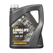 Масло моторное MANNOL 0W20 Longlife 508/509 SP(RC) C5 (5л)