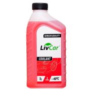 Антифриз LIVCAR COOLANT -40 красный (1л) Юж.Корея
