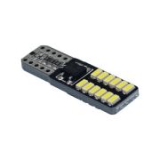 Автолампа светодиодная CR T10 (W5W) б/ц обманка 12V X0018