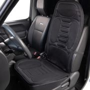 Подогрев сиденья со спинкой с терморегулятором (2 режима) 116х52см 12V Черный SKYWAY