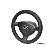 Оплетка MAXIMAL (нат.кожа) черный/черный Coolpart T2318