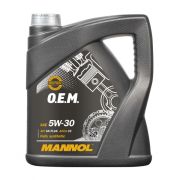 Масло моторное MANNOL 5W30 O.E.M. for Toyota, Lexus (SM/CF; A5/B5) (4л)