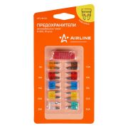 Предохранитель флажковый Мини набор 5-30А 10шт (AFU-M-02) AIRLINE