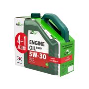 Масло моторное LIVCAR EURO 5W30 ACEA C2/3 API SN/CF (4+1л) Южная Корея