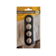 Болты крепления номера декоративные «ГЛАВДОР» нерж.сталь (4шт) GL753