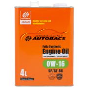Масло моторное AUTOBACS FS 0W16 SP/GF-6B (4л)