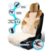 Накидка из меха Лисы с овчиной FOXKOMBO