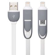 Кабель Micro USB/Lightning 1м ZIPOWER