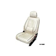 Накидки MAXIMAL LUX комплект Ткань с эффектом мокрой кожи бежевый/шов бежевый COOLPART N01