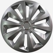 Колпаки декоративные R-17  серебро ФОКС РИНГ  JESTIC