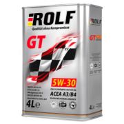 Масло моторное ROLF GT 5W30 A3/B4 синт ж/б (4л)