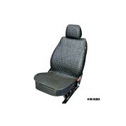 Накидки MAXIMAL передние Ткань с эффектом мокрой кожи черный/синий COOLPART (N05)