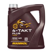 Масло моторное MANNOL 4T Plus 10W40 SL MA/MA2 (4л)