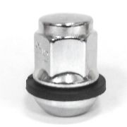 Гайка 12x1.50x33закрытая. сфера. пластиковый поясок,хром. ключ 19. (801445HO) HONDA