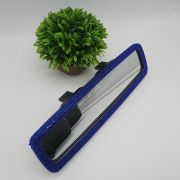 Зеркало синие стразы