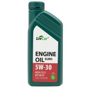 Масло моторное LIVCAR EURO 5W30 ACEA C2/3 API SN/CF (1л) Южная Корея