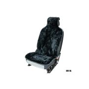 Накидка мех MAXIMAL Овчина стриженая черная 140*50 COOLPART KN